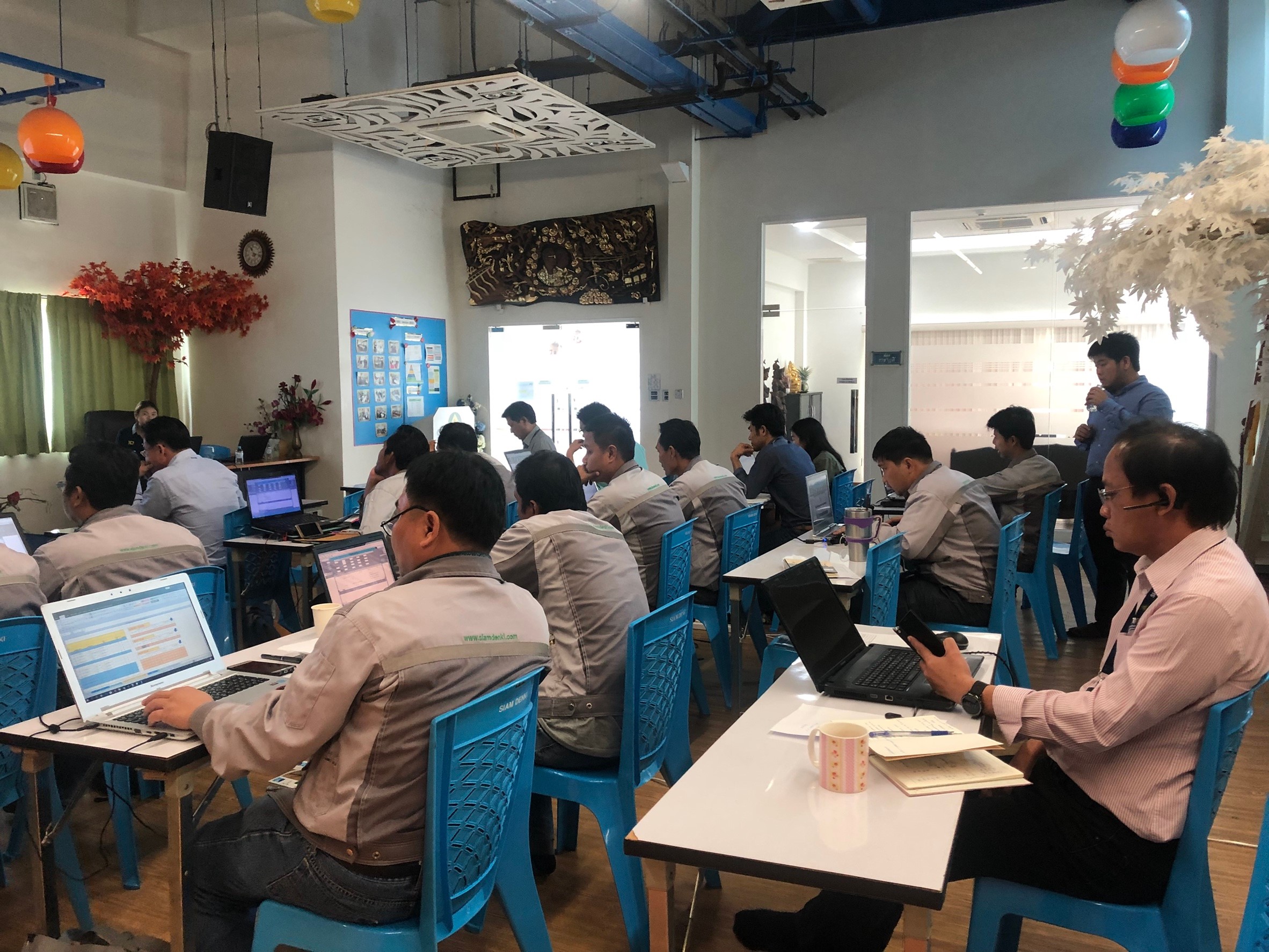 อบรมกาารใช้งานระบบ ERP ครั้งที่ 2